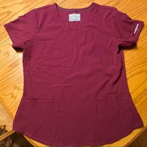 Womens sketchers scrub top